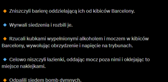 Tak wyglądają ZNISZCZONE TRYBUNY na nowym Camp Nou przez fanów Eintrachtu!